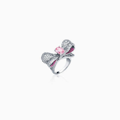 Radiant Ribbon Bow Ring