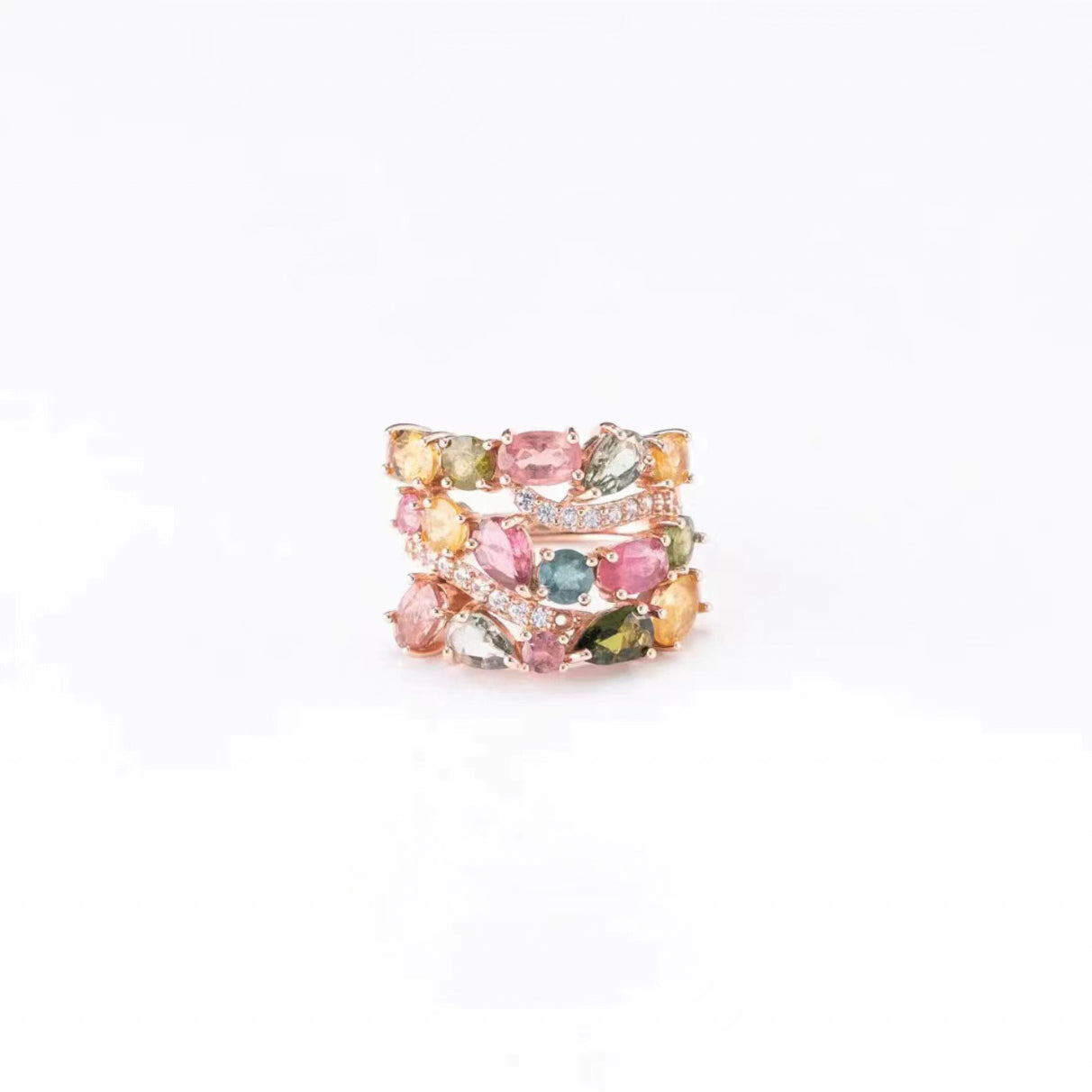 Multicolor Cluster Ring
