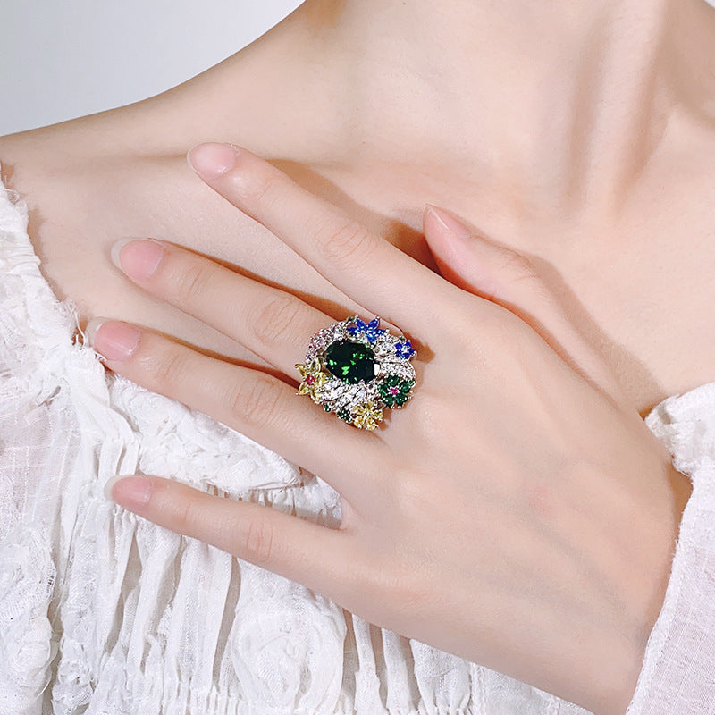 Floral Bouquet Ring