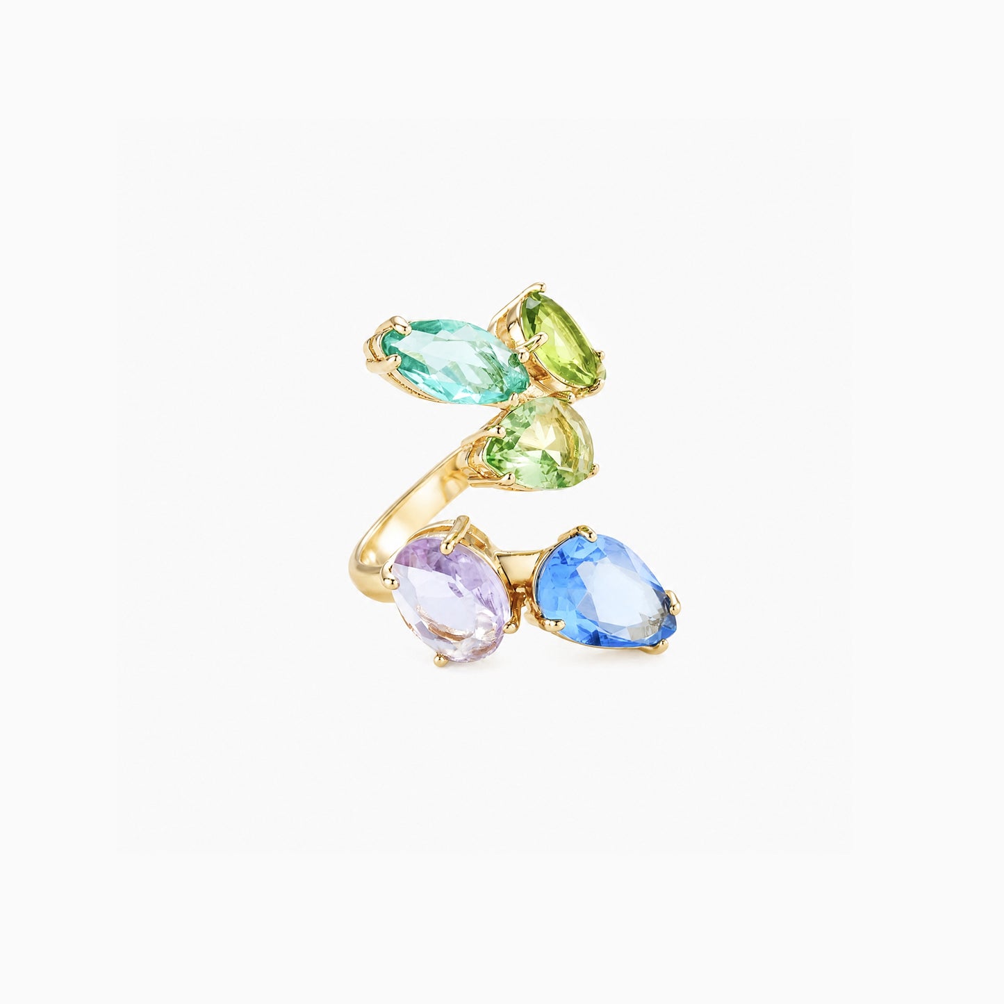 Aurora Cascade Open Ring