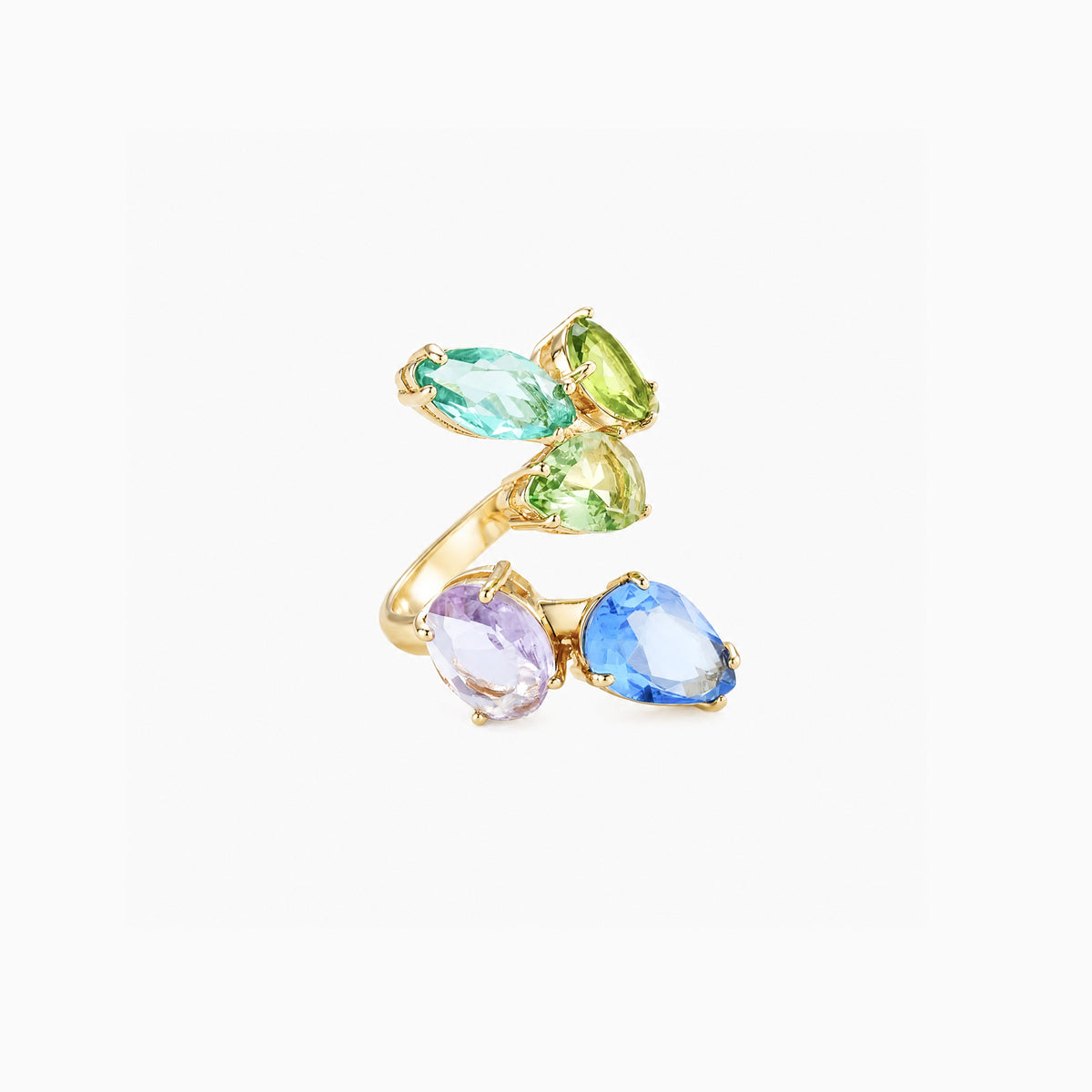 Aurora Cascade Open Ring
