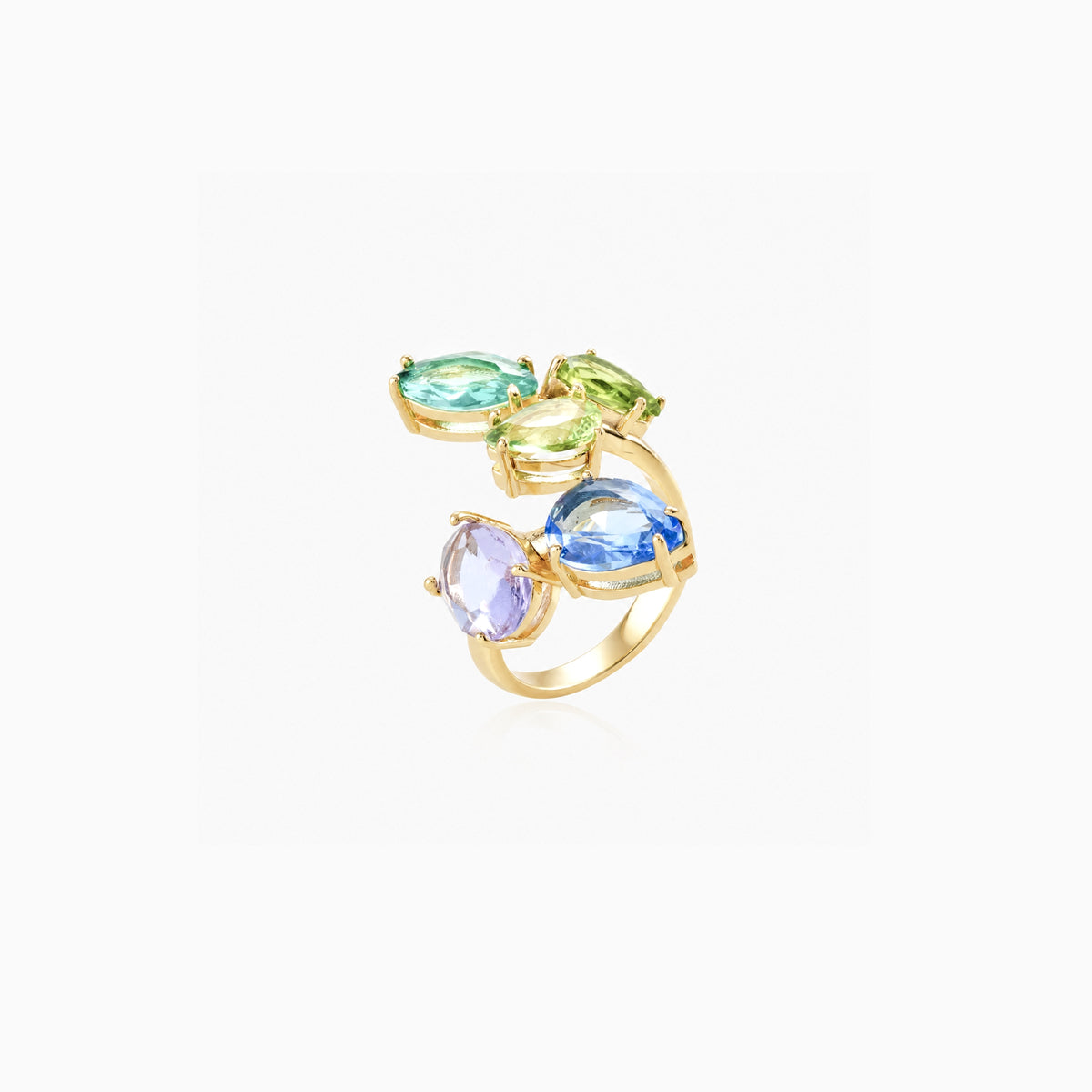 Aurora Cascade Open Ring
