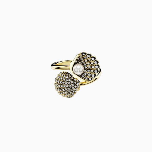 Marine Shell Open Ring