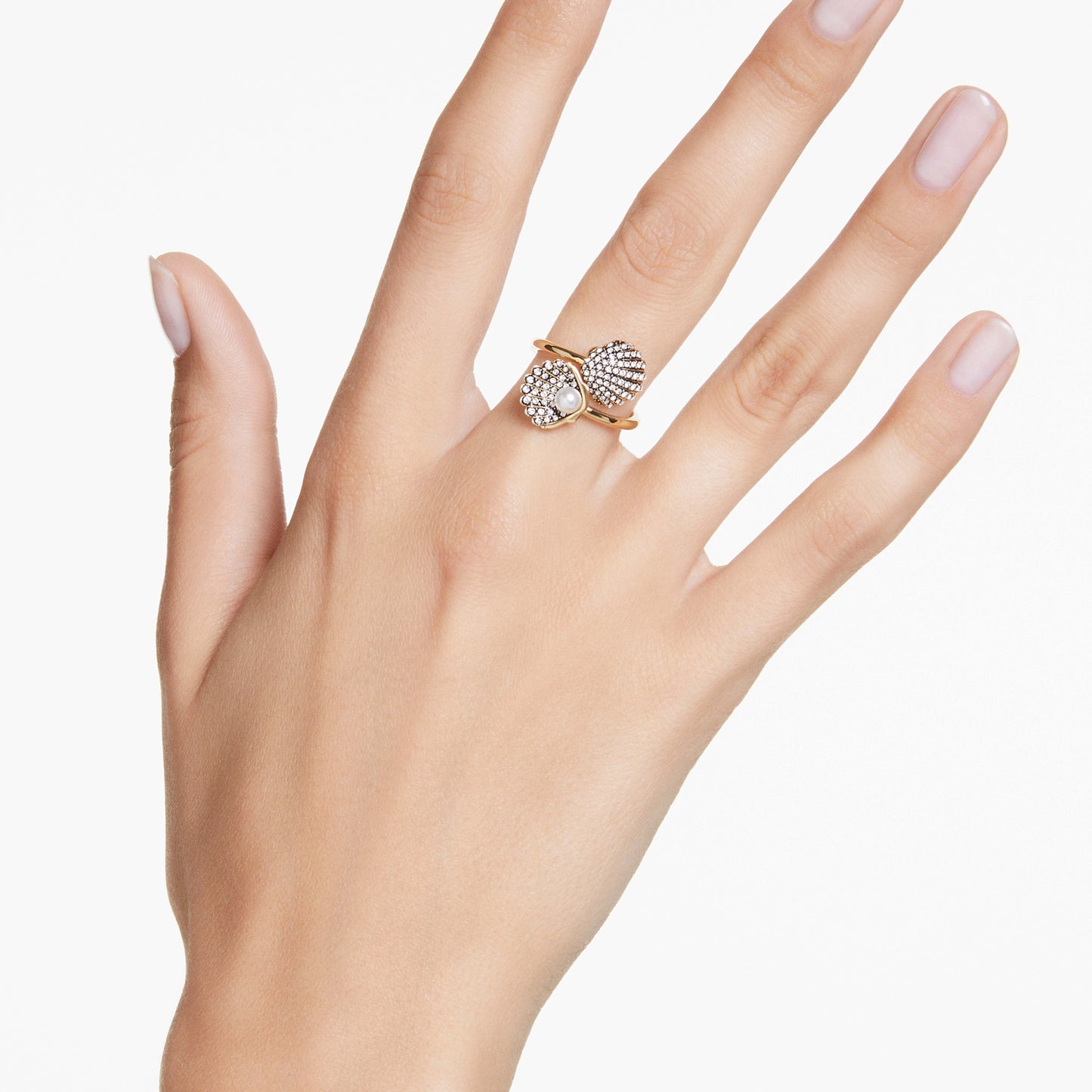 Marine Shell Open Ring
