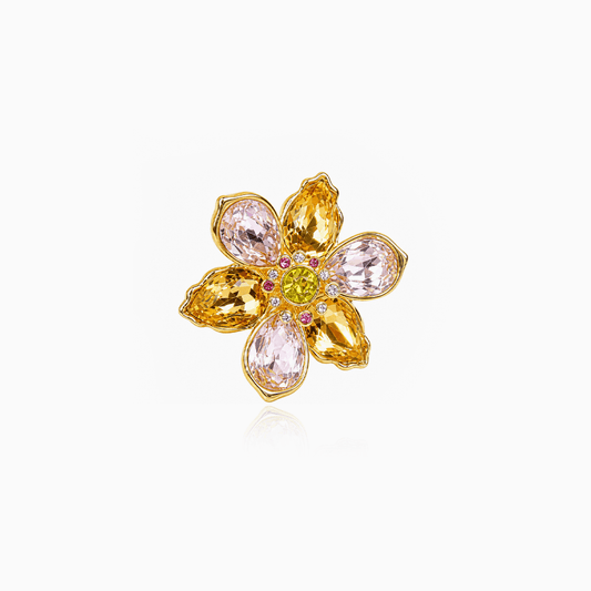 Sunlit Floral Ring