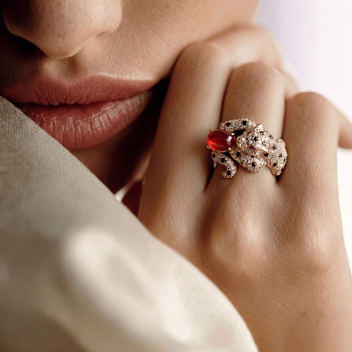 Panther Wrap Ring