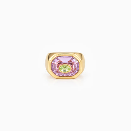 Petite Color Inlay Ring