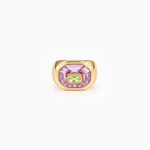 Petite Color Inlay Ring