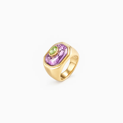 Petite Color Inlay Ring