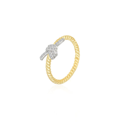 Rope Knot Ring