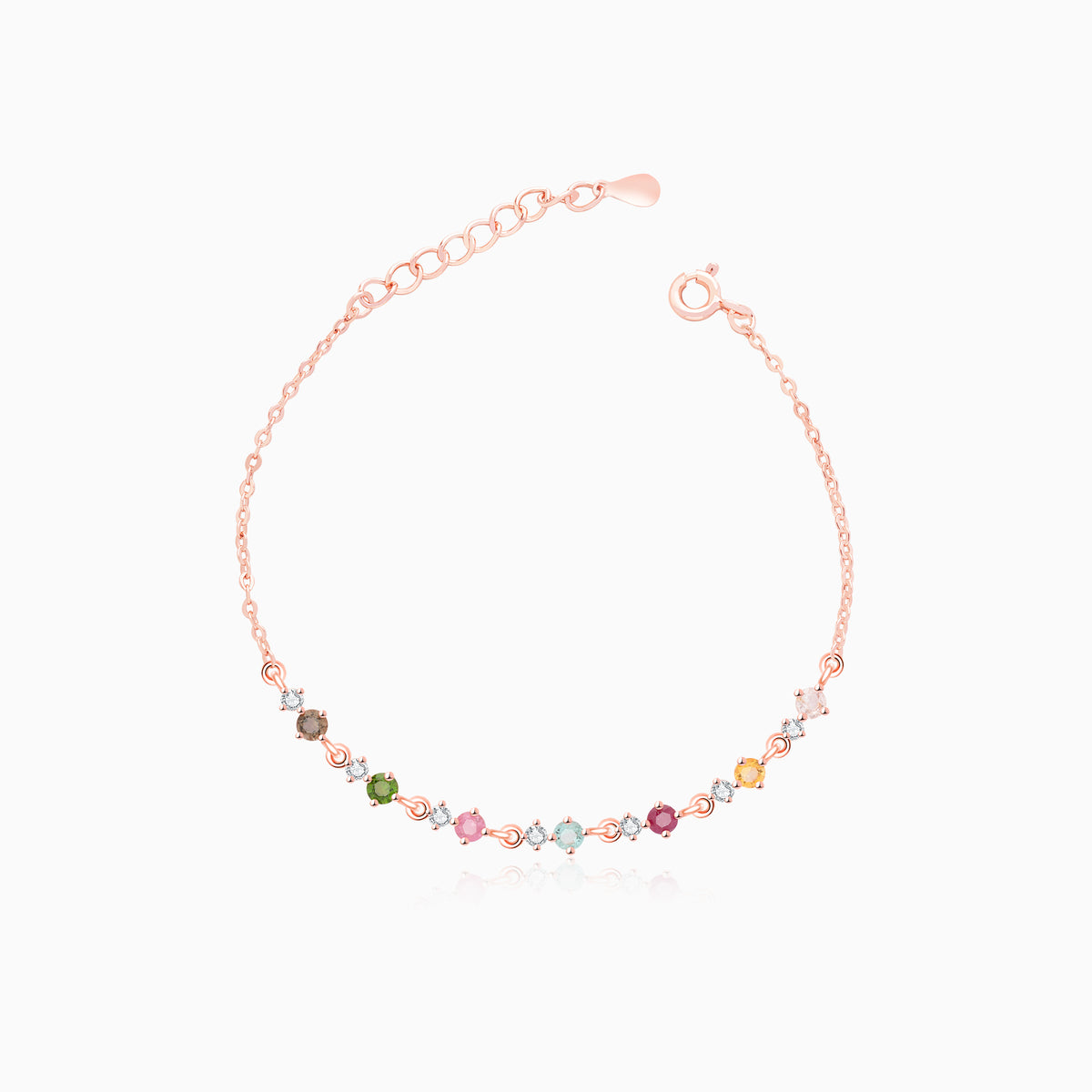 Rainbow Symphony Tourmaline Bracelet