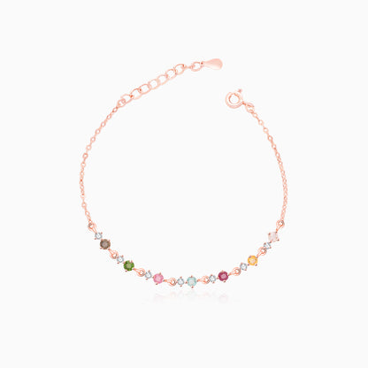 Rainbow Symphony Tourmaline Bracelet
