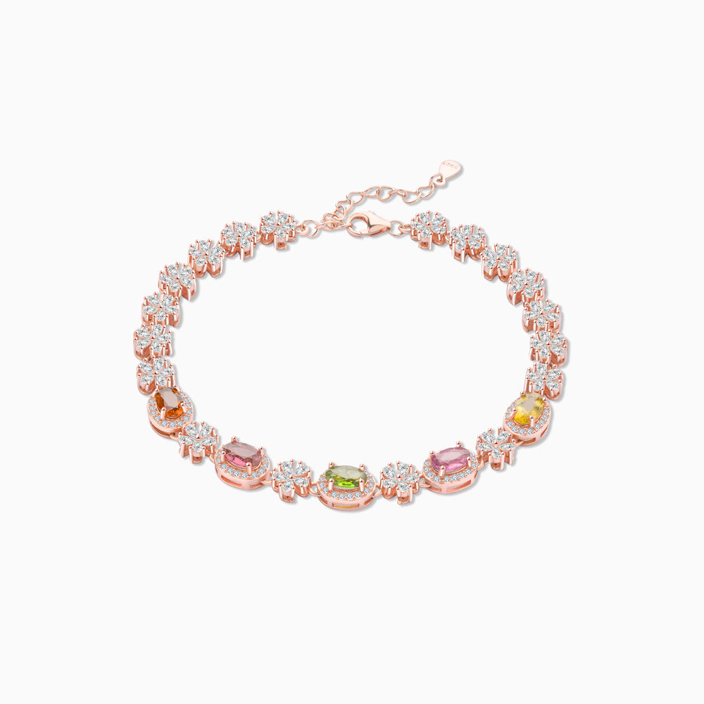 Snowflake Galaxy Tourmaline Bracelet