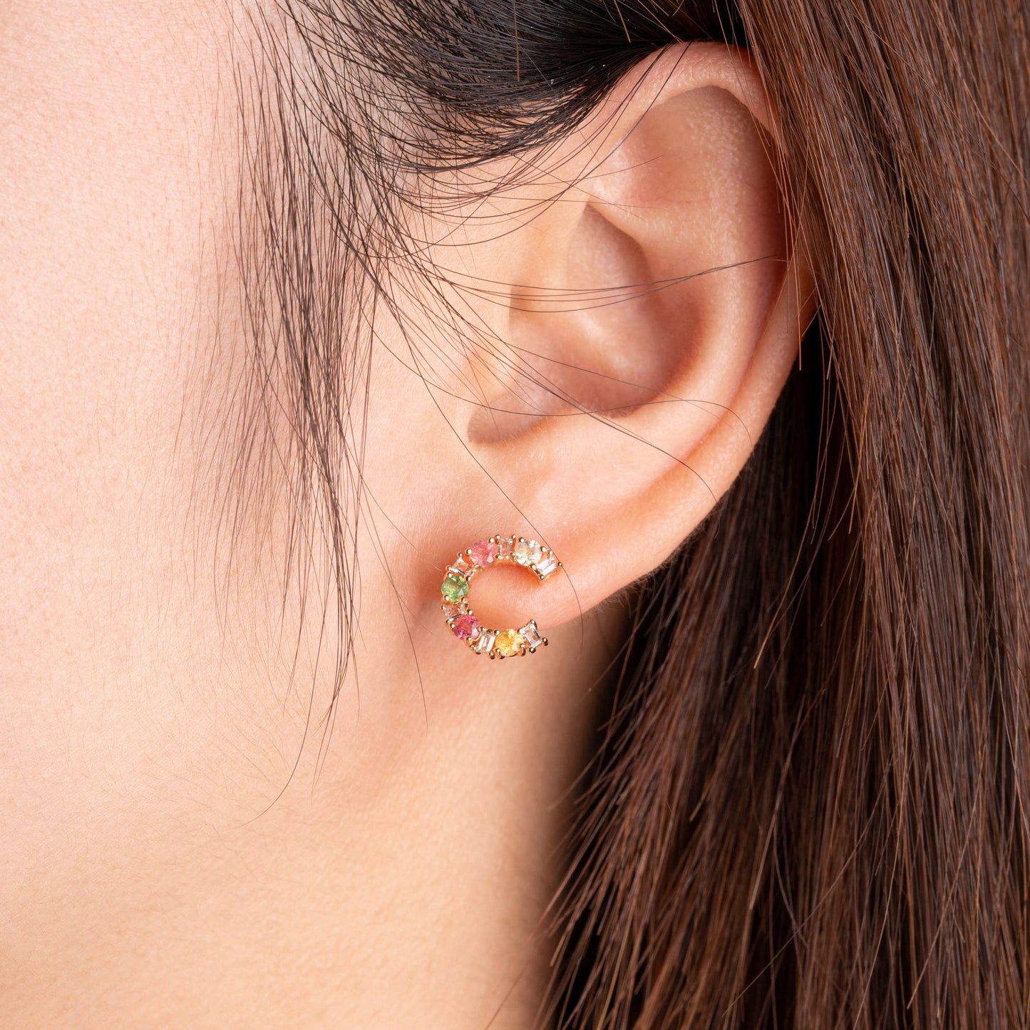 Mystic Moonlight Tourmaline Earrings
