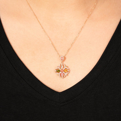 Ocean Serenade Tourmaline Necklace