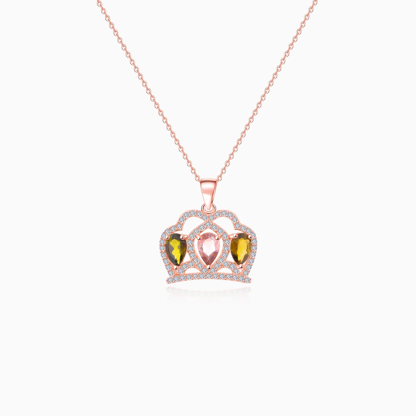 Stunning Tourmaline Pendant Necklace