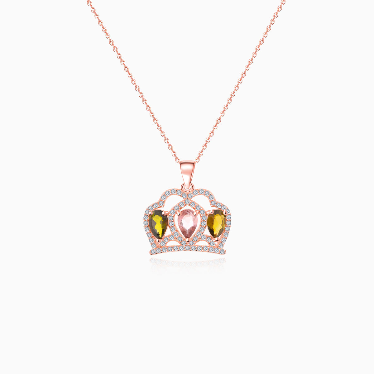 Stunning Tourmaline Pendant Necklace
