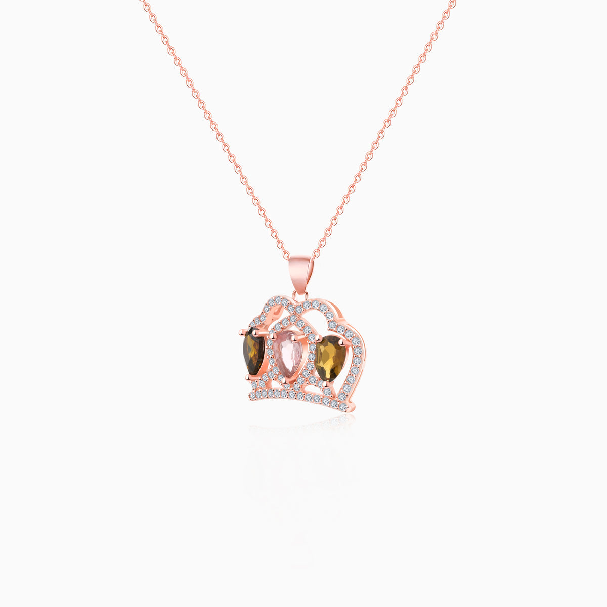 Stunning Tourmaline Pendant Necklace