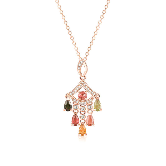 Mystic Galaxy Tourmaline Pendant