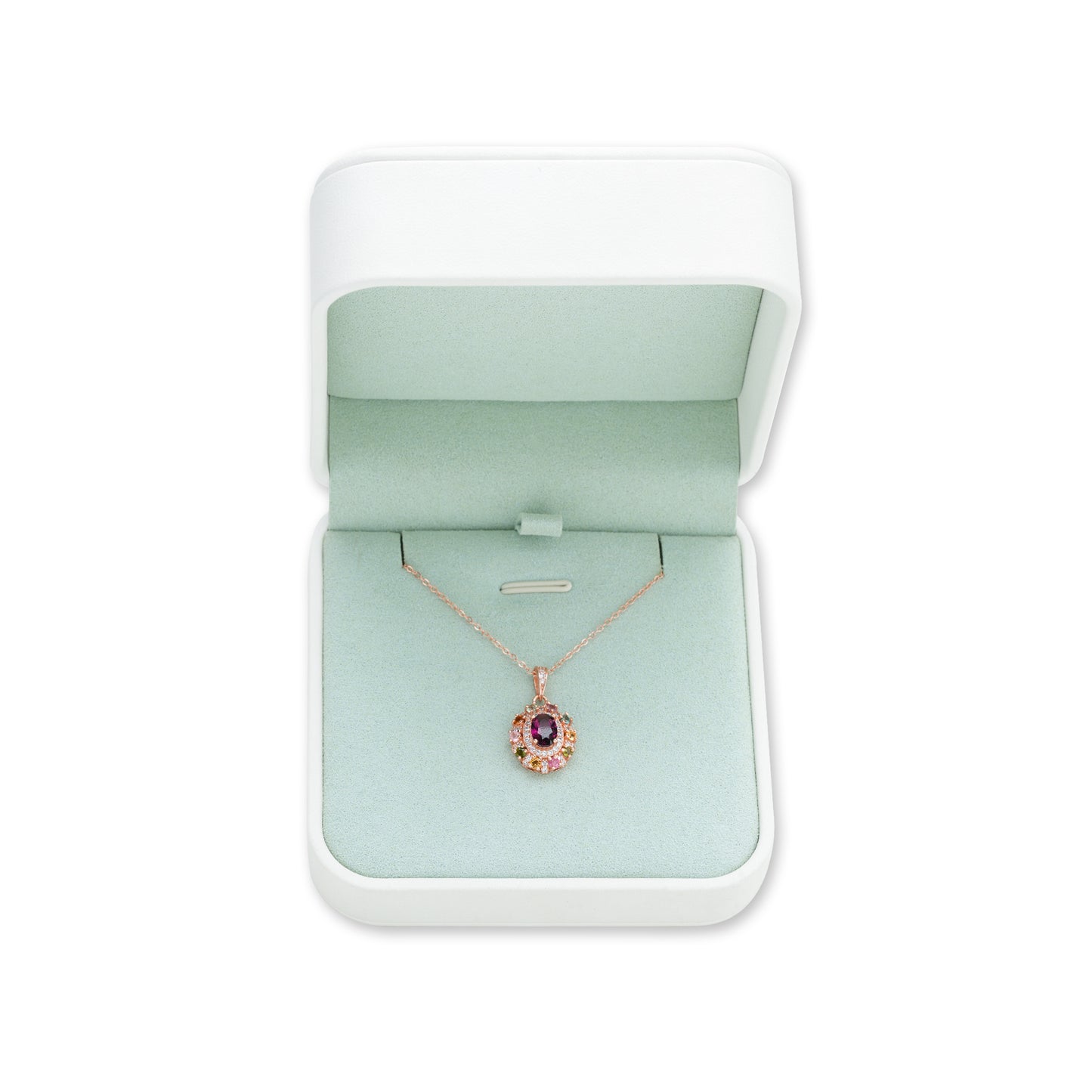 Radiant Starlight Tourmaline Pendant