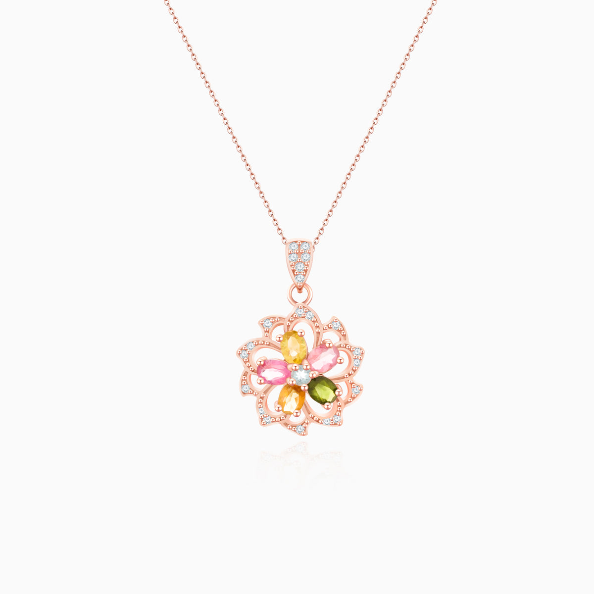 Enchanted Garden Jewel Tourmaline Pendant