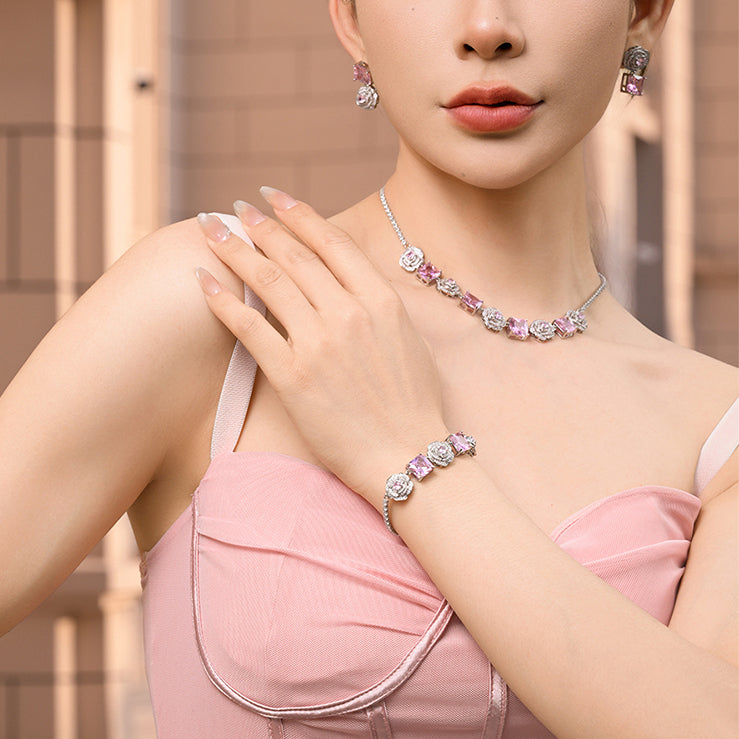 Rosette Pink Luxe Set