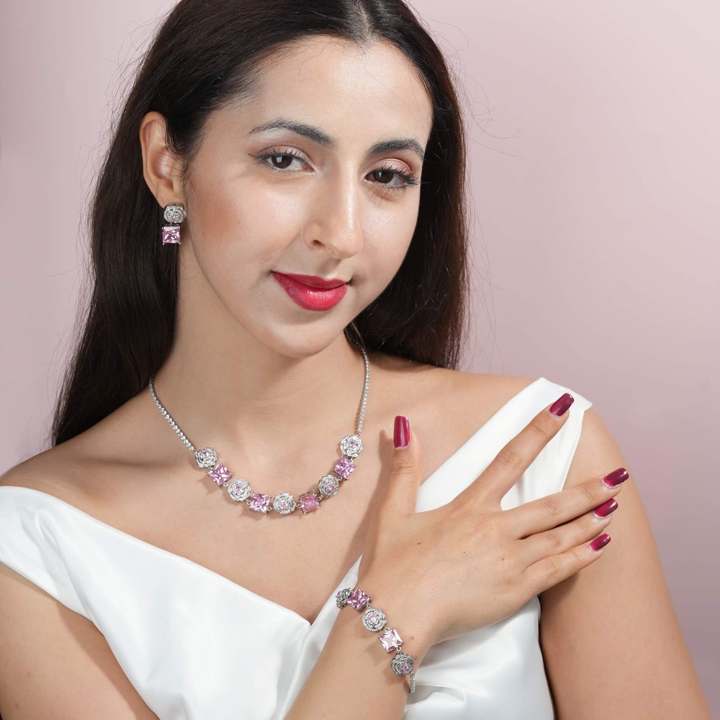 Rosette Pink Luxe Set