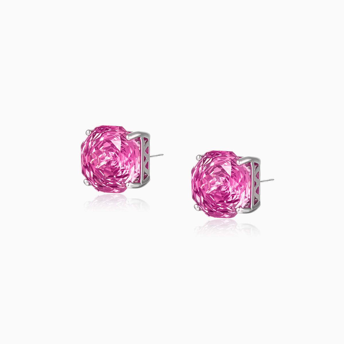 Rose Bloom Swirl Earrings
