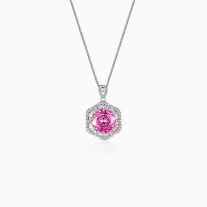 Rose Bloom Swirl Necklace