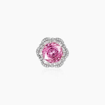 Rose Bloom Swirl Ring