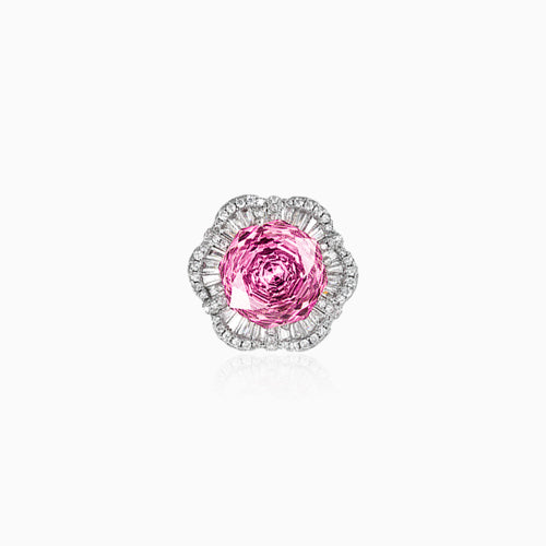 Rose Bloom Swirl Ring