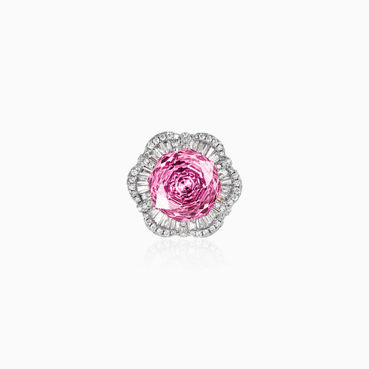 Rose Bloom Swirl Ring