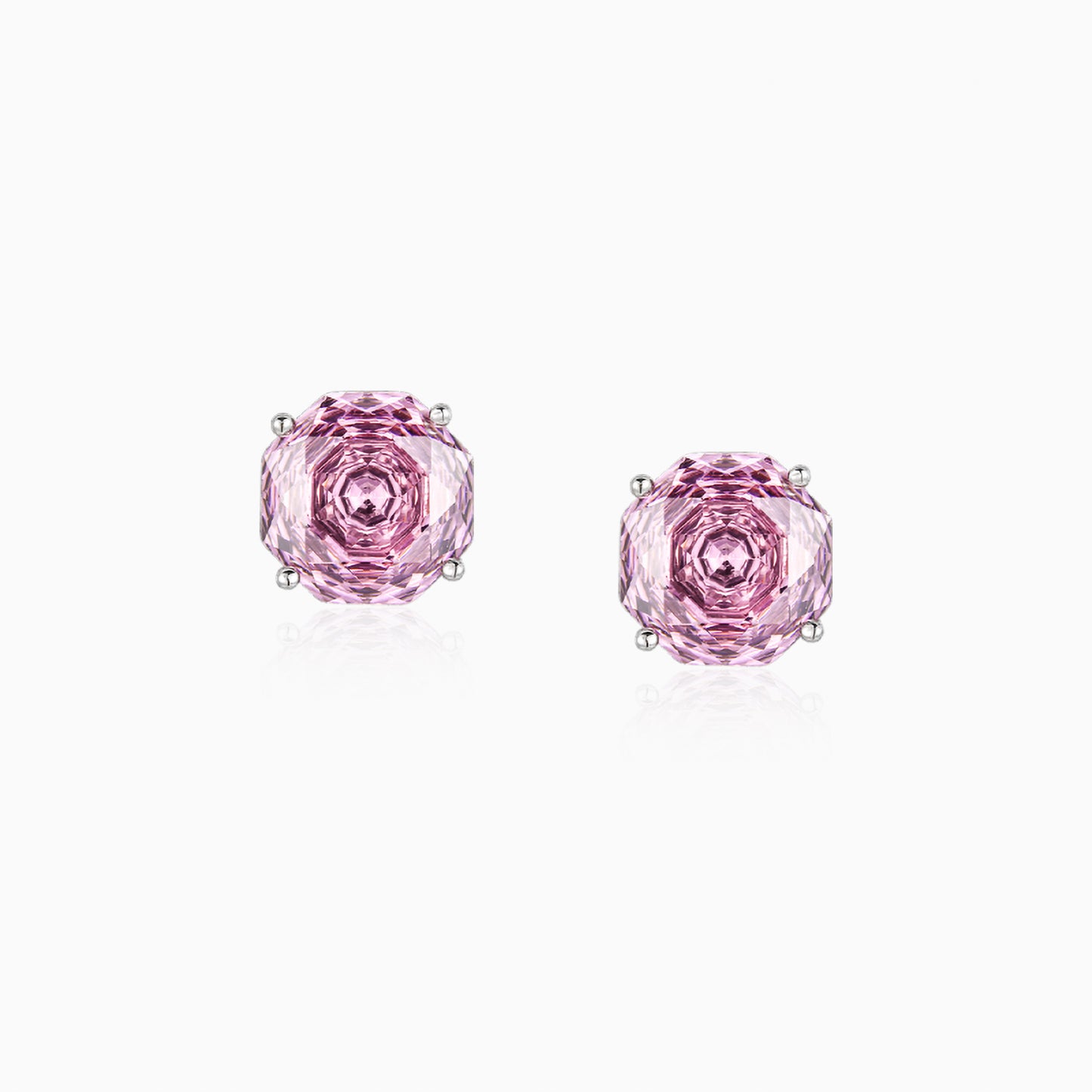 Rose Bloom Swirl Earrings