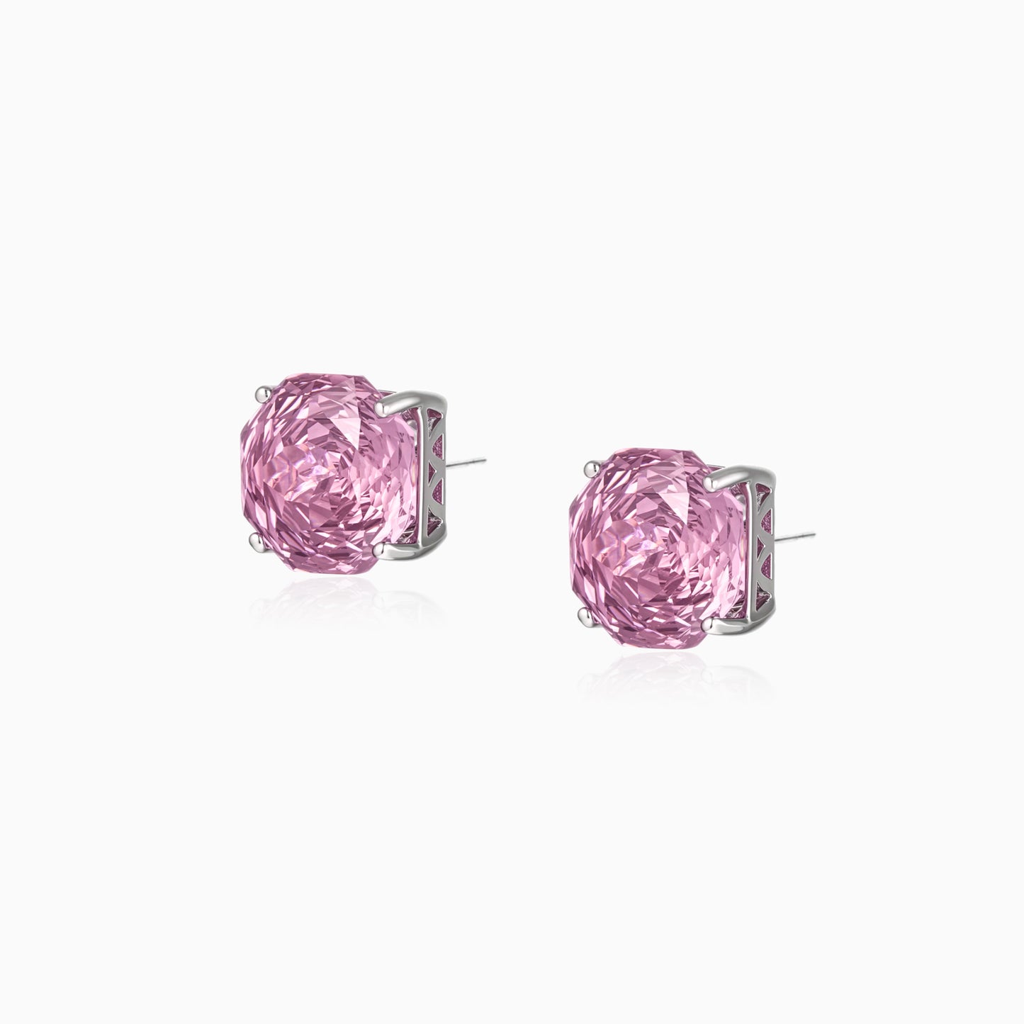 Rose Bloom Swirl Earrings