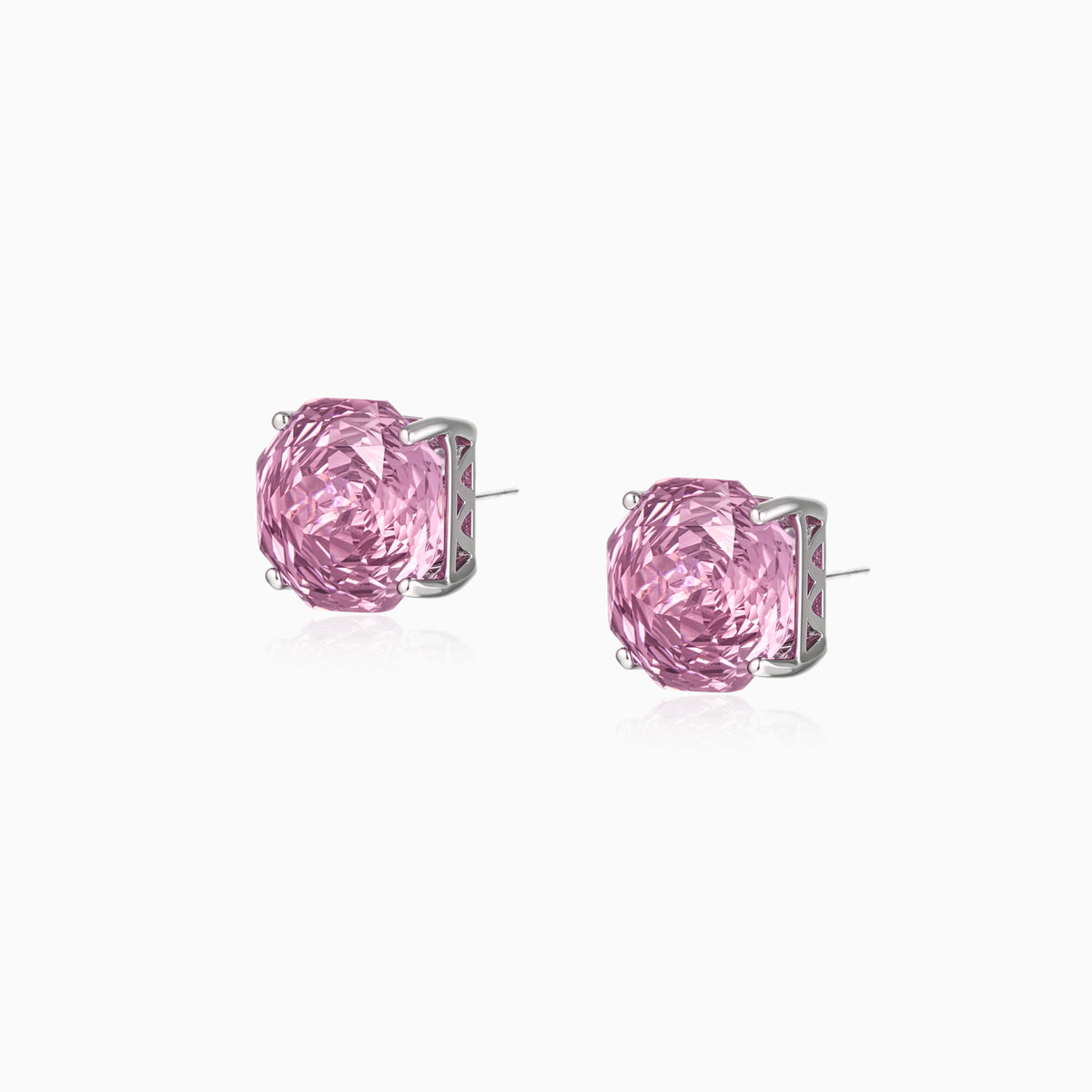 Rose Bloom Swirl Earrings