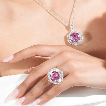 Rose Bloom Swirl Ring