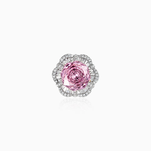 Rose Bloom Swirl Ring