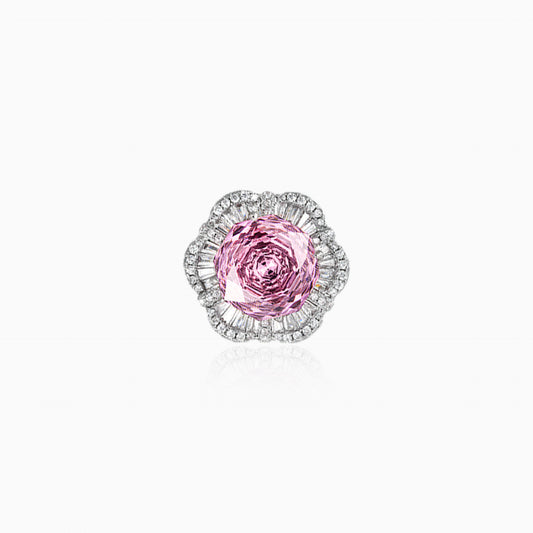 Rose Bloom Swirl Ring