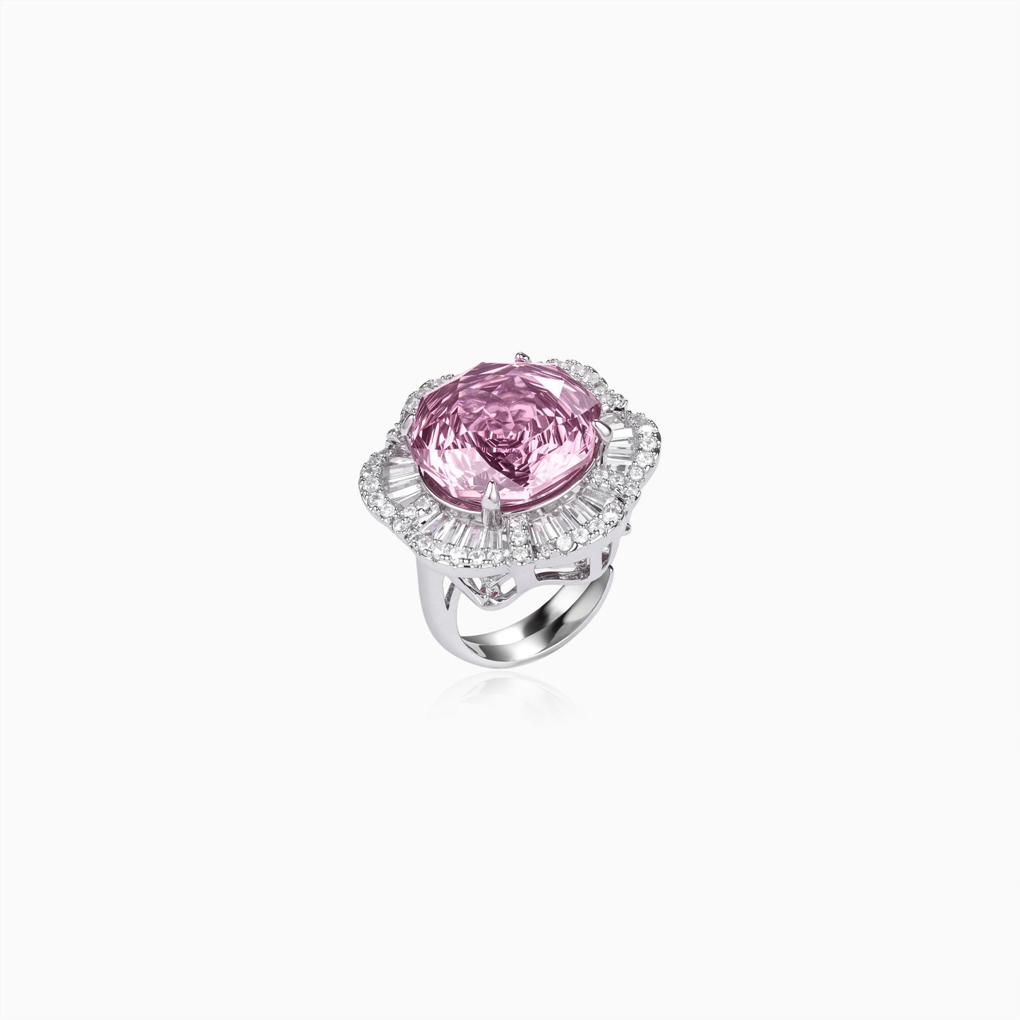 Rose Bloom Swirl Ring