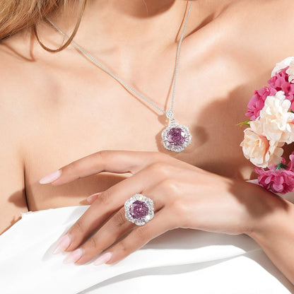 Rose Bloom Swirl Ring