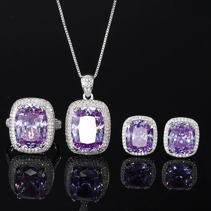 Classic Cushion Radiant Necklace