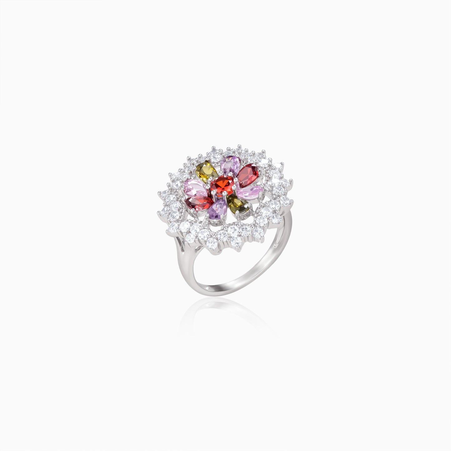 Colorful Petal Jewelry Set