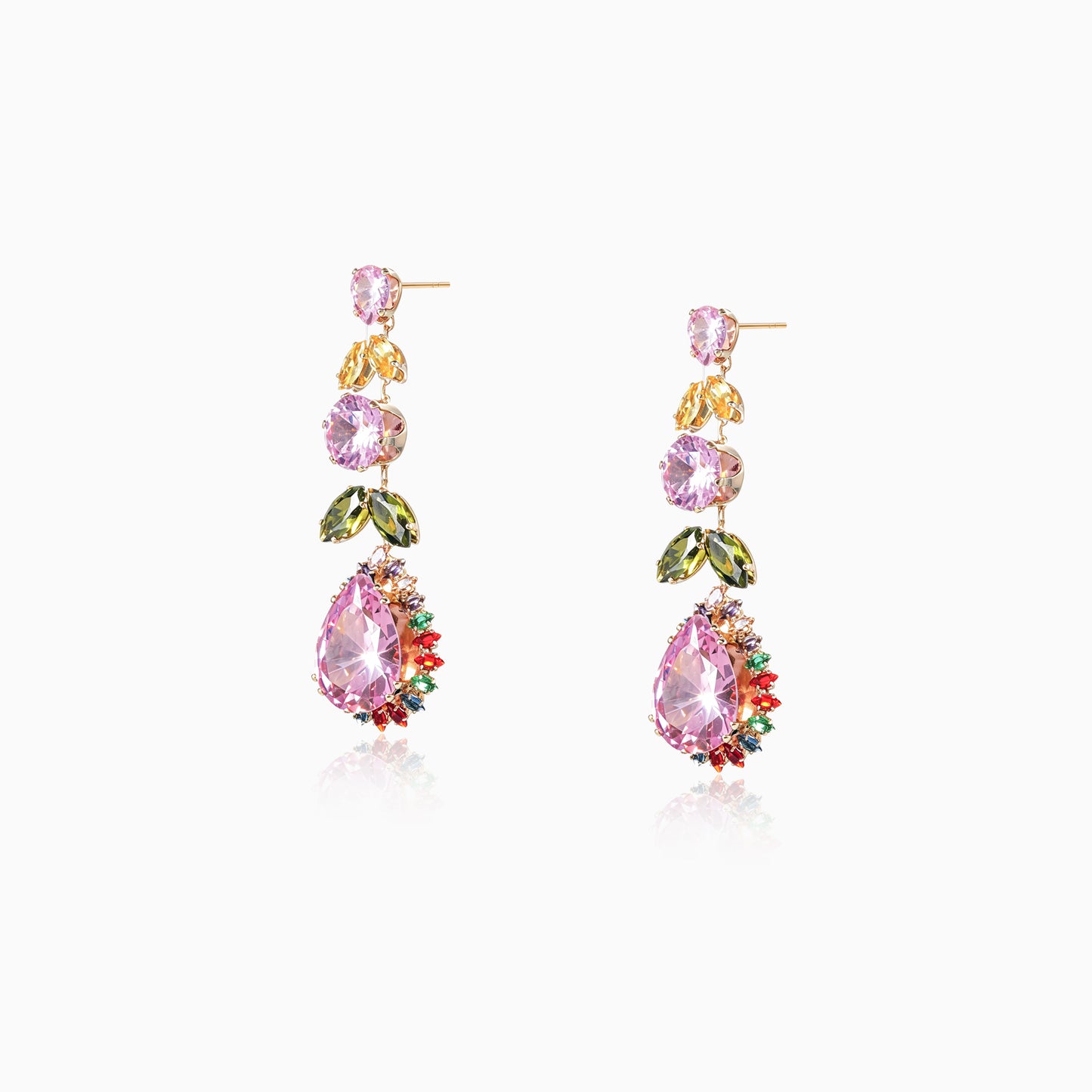 Floral Vine Stamement Jewelry Set
