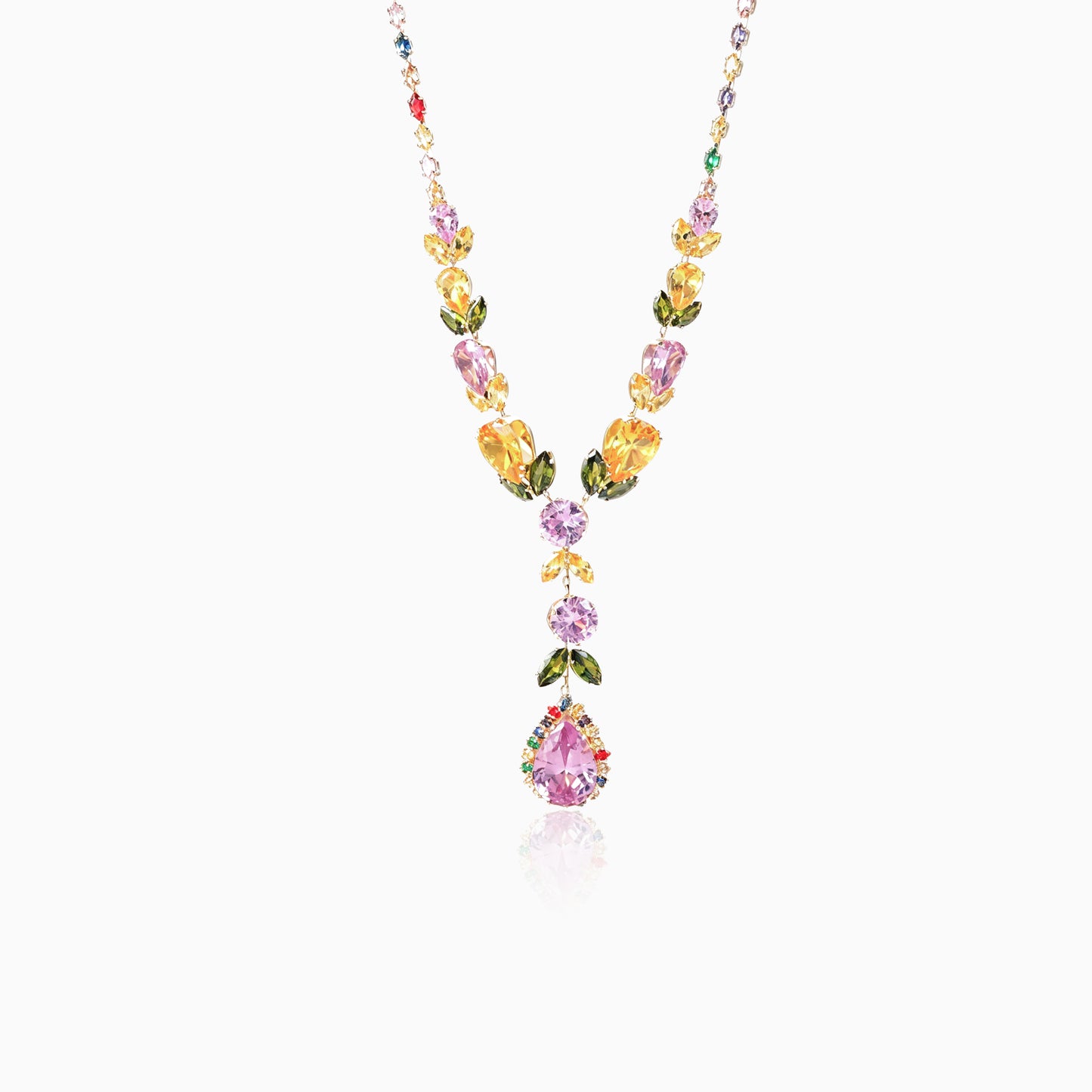 Floral Vine Stamement Jewelry Set