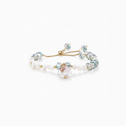 Aurora Crystal Pearl Jewelry Set