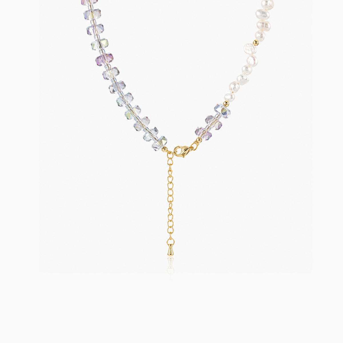 Aurora Crystal Pearl Jewelry Set