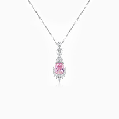 Pink Princess Cushion Jewlery Set