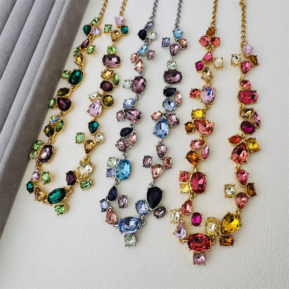 Colorfall Cluster Jewelry Sets