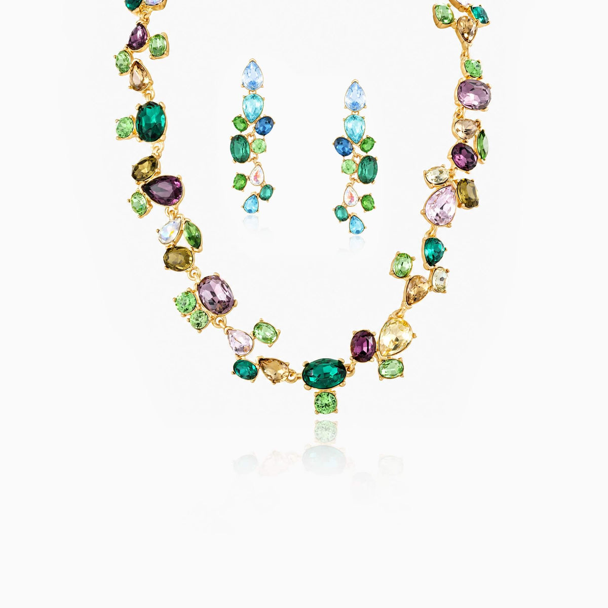 Colorfall Cluster Jewelry Sets