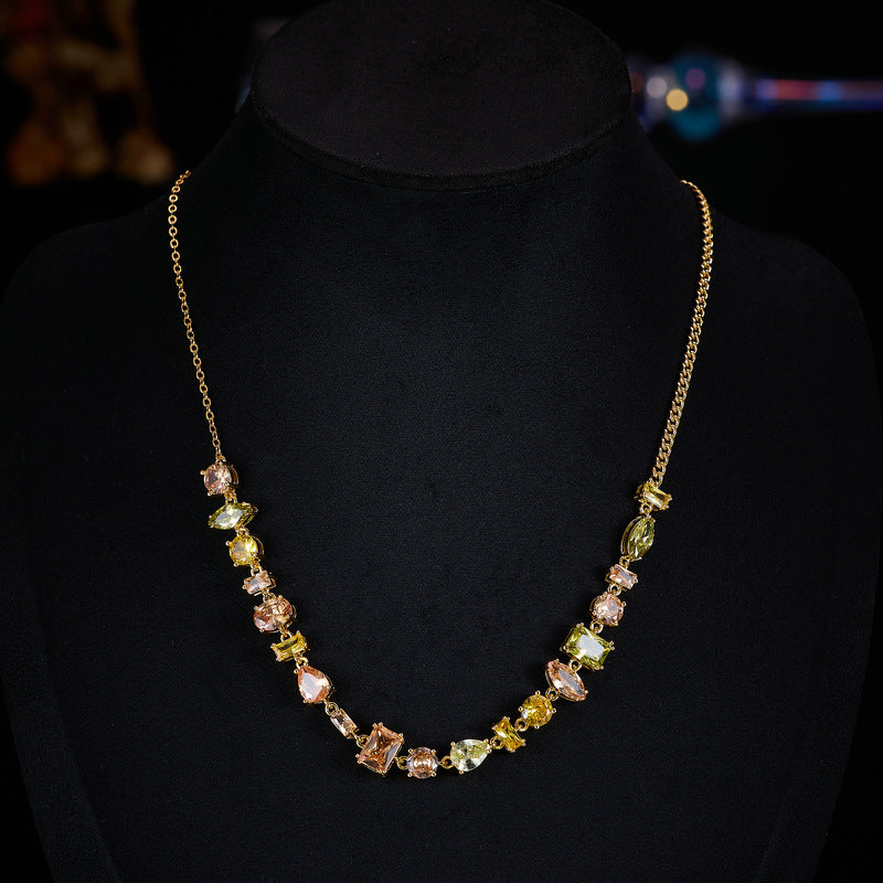 Champagne Spark Necklace